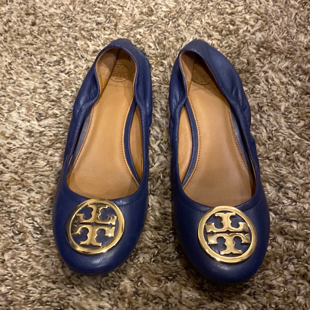 Tory Burch flats  wore few times